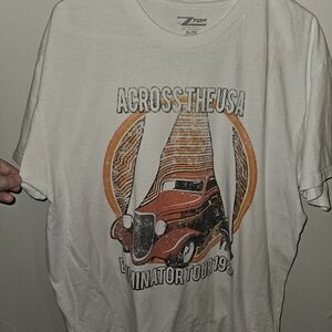 White Graphic Tee - Men's Short Sleeve Shirt